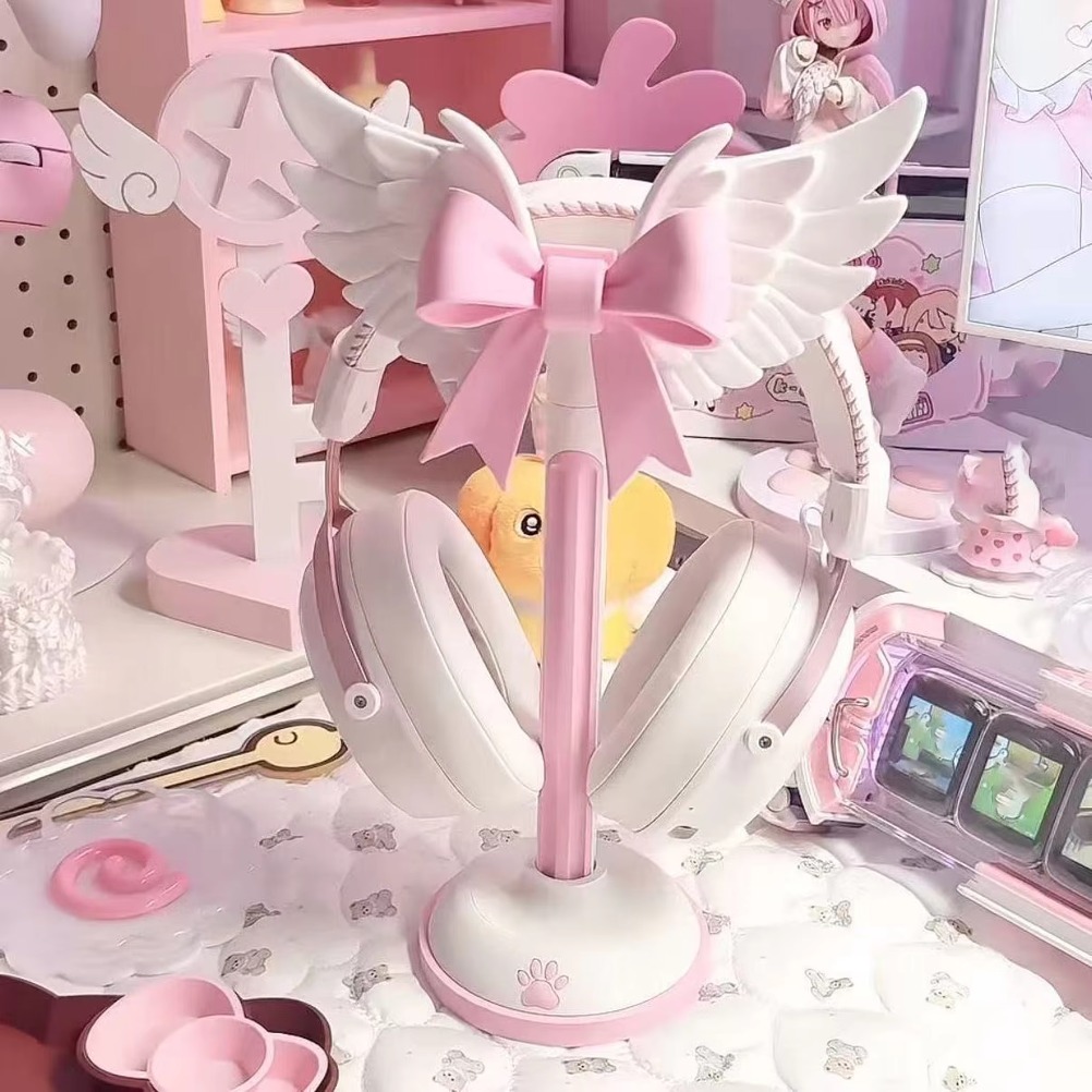 Angel Wing Bow Headset Holder  - огляд і ціна Accessories For Your Gaming Room