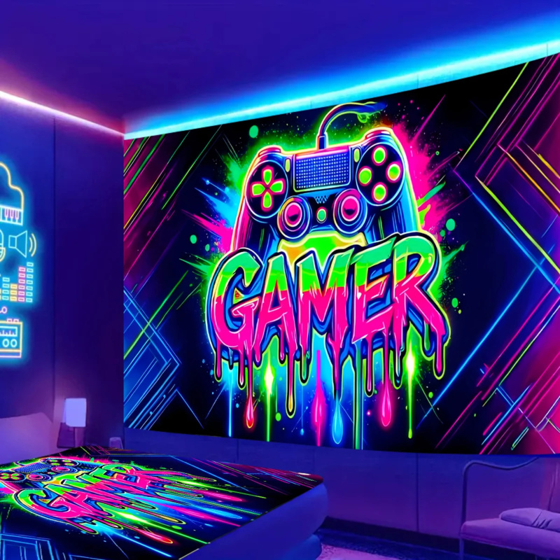 VIKAMA Neon Gaming Controller  - огляд і ціна Gaming Accessories For Room