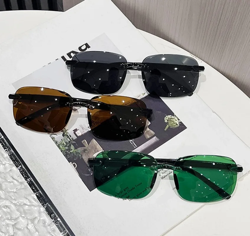 Rimless Stylish Trendy Sunglas - огляд і ціна Gaming Accessories Rack