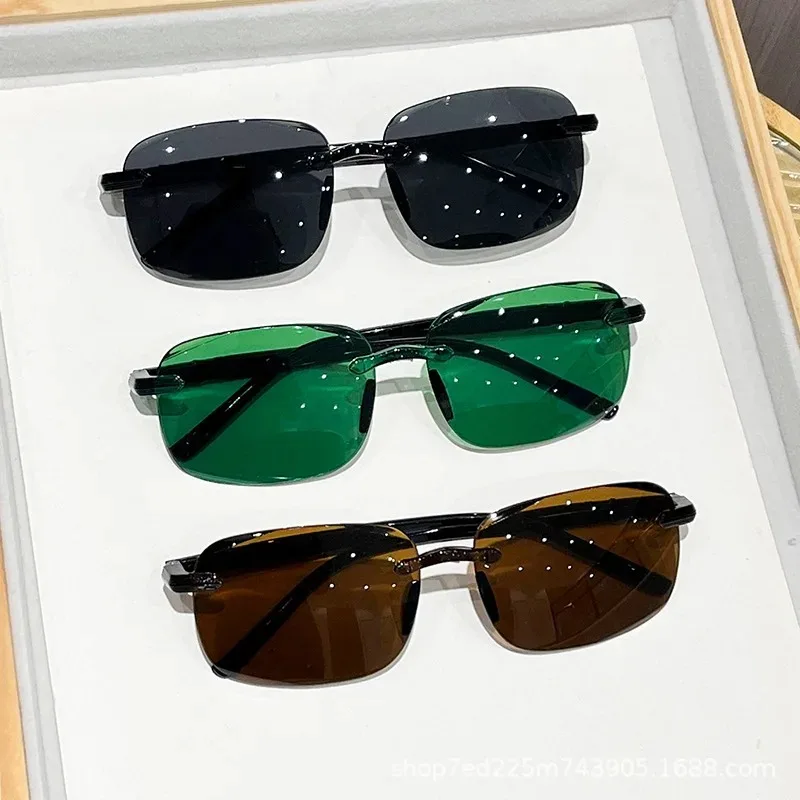 Rimless Stylish Trendy Sunglas - огляд і ціна Gaming Accessories Rack